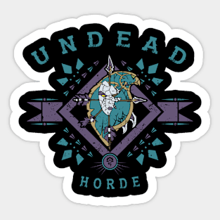 UNDEAD - TRIBAL CREST Sticker